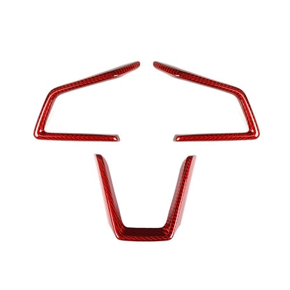2022-26 Subaru WRX VB Carbon Fiber Steering Wheel Trims
