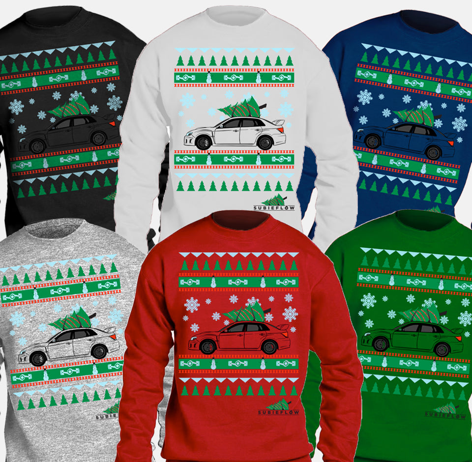 2008-14 Sedan Ugly Xmas Sweater (Unisex)