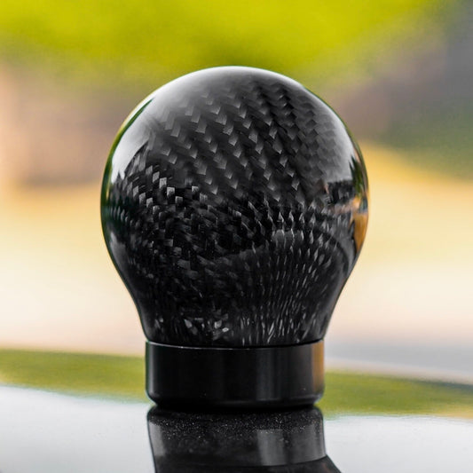 subieflow carbon fiber black weighted shift knobs