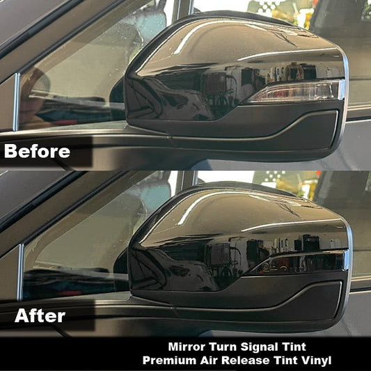 2022-24 WRX Mirror Corner Light Tint Overlay (2020+ Outback & Legacy) - SubieFlow