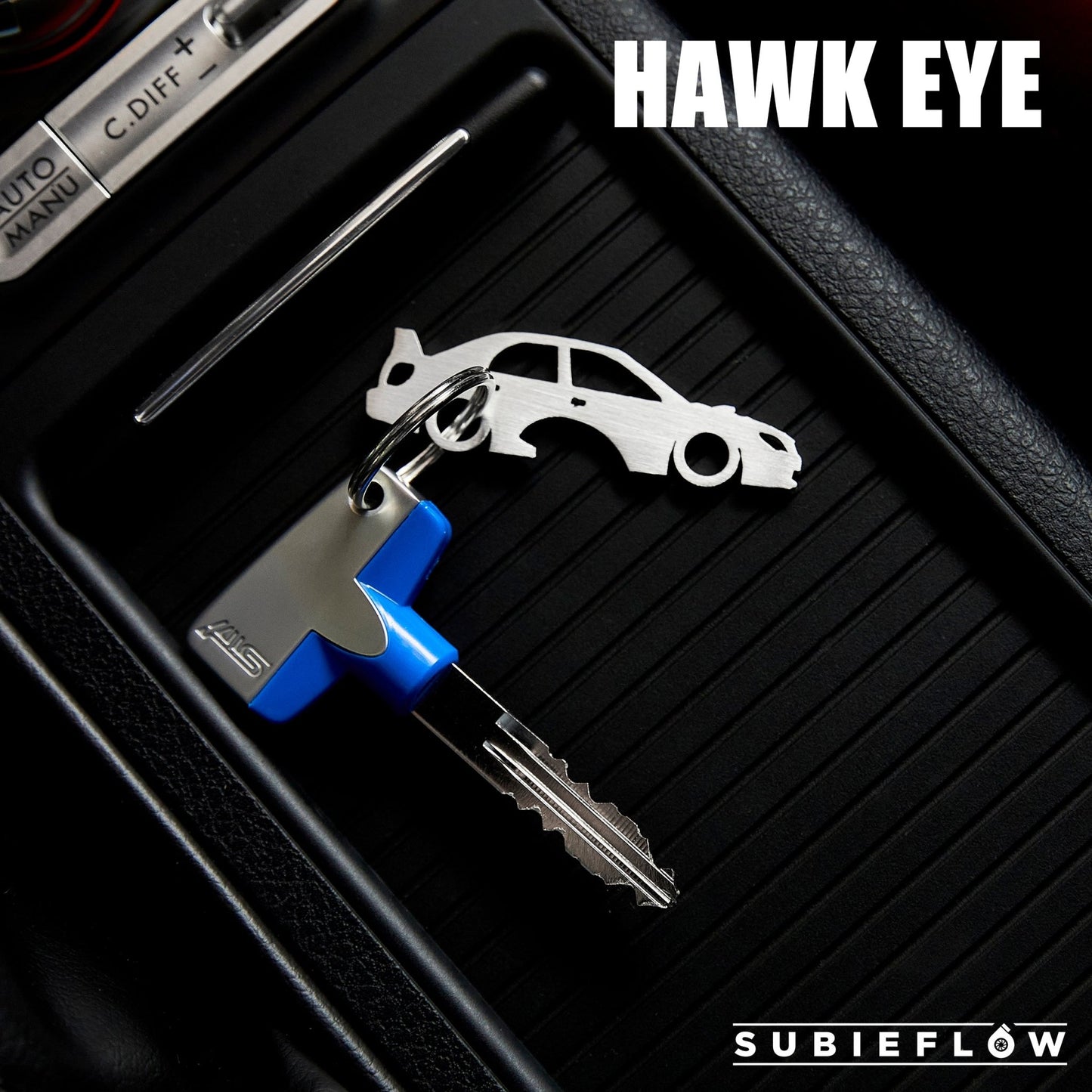 Subaru Generations Keychain Bottle Opener - SubieFlow