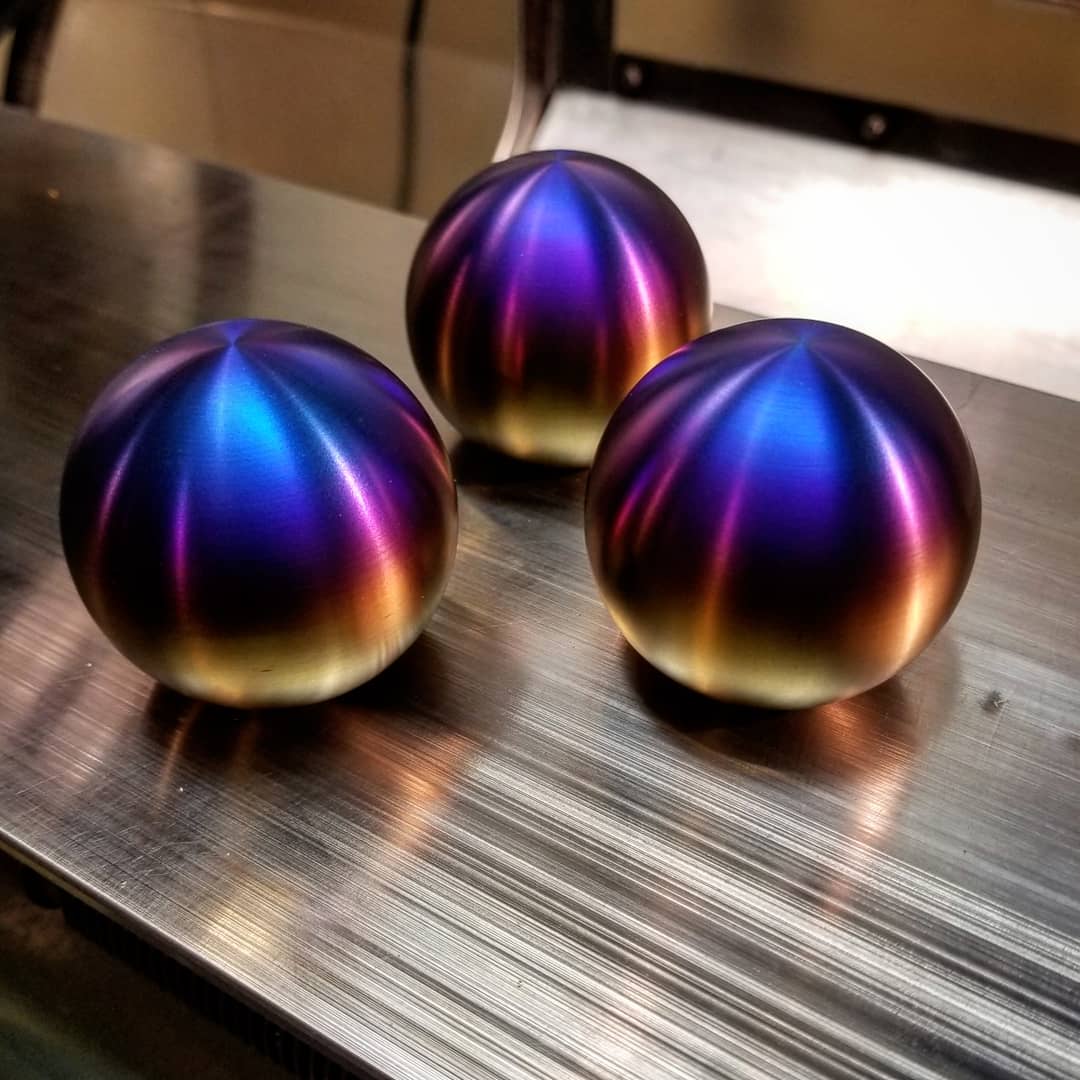 Subaru Titanium Chrome Sphere Shift Knob - SubieFlow