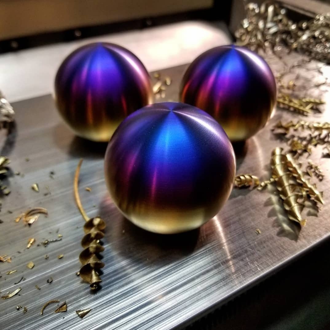 Subaru Titanium Chrome Sphere Shift Knob - SubieFlow