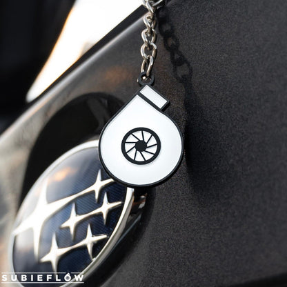 Turbo Enamel Keychain - SubieFlow