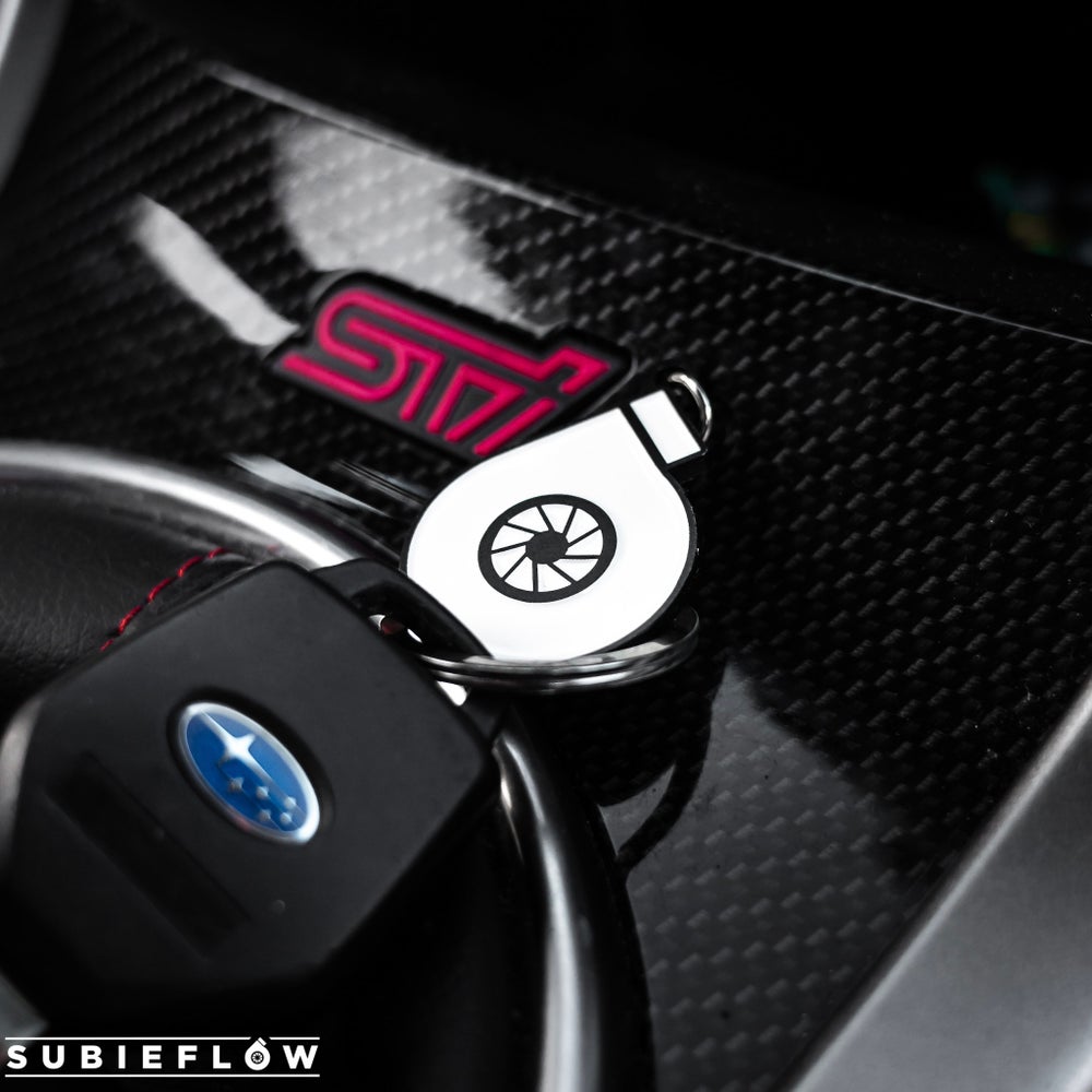 Turbo Enamel Keychain - SubieFlow