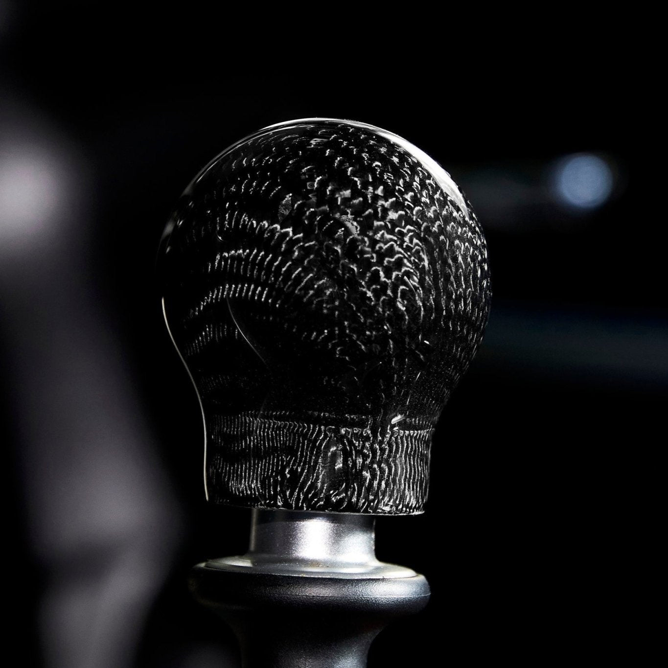 V1 Black Carbon Fiber Shift Knob - SubieFlow